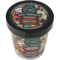 Organic Shop Body Desserts Hot Chocolate Warming Body Scrub, 450 Ml