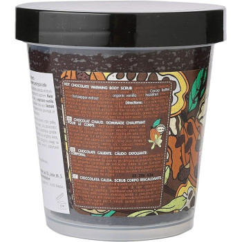 Organic Shop Body Desserts Hot Chocolate Warming Body Scrub, 450 Ml