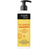Organic Shop Volumizing Shampoo With Antibacterial Action, 280 Ml