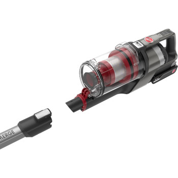 Hoover Cordless Vacuum Cleaner Powerful Household Vacuum With 40 Mins Runtime, Handheld Vacuum For Home Carpet Hardwood Floor Pet Hair Stick Vacuum Cleaner, Silver, CLSV-VPME, 1 Year Warranty