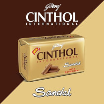 Cinthol Soap Sandal Bath Soap, 99.9% Germ Protection 48/175gm