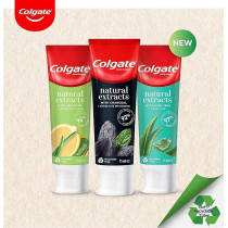 Colgate Natural Extract Aloe Vera Gum Care Toothpaste, 48/75ml