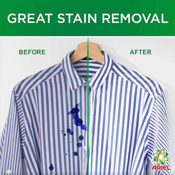 Ariel Automatic Green Laundry Detergent Powder, Original Scent, Stain-Free Clean Laundry, Washing Powder, Dual, 4/2.5kg