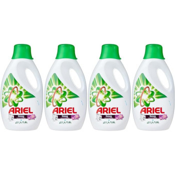 Ariel Power Gel Laundry Detergent, Fragrant Rose Scent, 4/1.8Litre