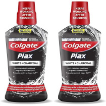 Colgate Mouthwash White And Charcoal Mouthwash 6/500ml