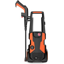 Hoover 140 Bar Electric Pressure Washer With Gun, 5m Hose, Foam Dispenser, Trigger Handle, Adjustable Nozzle, Car Brush And More, 2200W Portable Pressure Washer For Car, Home And Garden, HPW-M2214, 1 Year Warranty