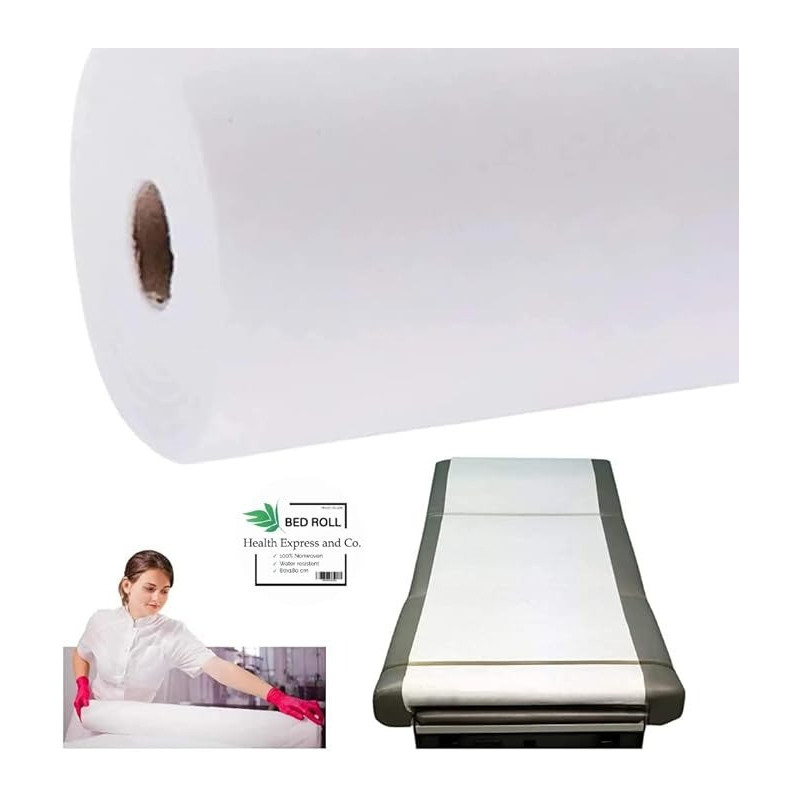 Disposable Non-Woven Bed Sheet, Bed Roll 80x180cm 50 Sheets