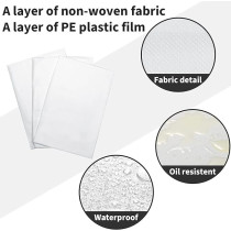 Disposable Non-Woven Bed Sheet, Bed Roll 80x180cm 50 Sheets