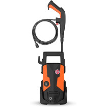Hoover 120 Bar Electric Pressure Washer With Gun, 3m Hose, Foam Dispenser, Trigger Handle, Adjustable Jet, Car Brush And More, 1600W Portable Pressure Washer For Car, Home And Garden, HPW-M1612, 1 Year Warranty