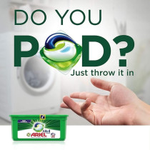 Ariel Pods 3in1 Original Scent, Ariel Liquid Detergent, 6/15sx27g