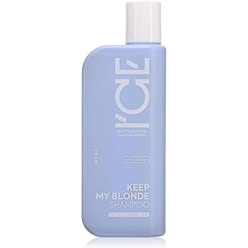 Ice By Natura Siberica Keep My Blonde Shampoo Anti-Yellow For Cool Blonde Hair, 250 Ml