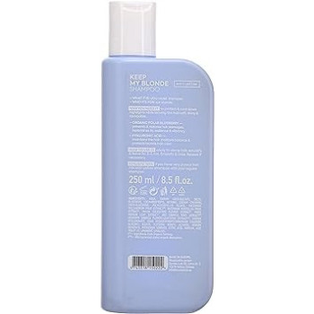 Ice By Natura Siberica Keep My Blonde Shampoo Anti-Yellow For Cool Blonde Hair, 250 Ml
