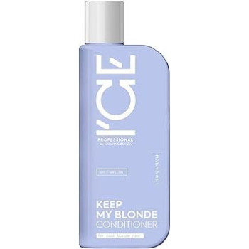 Ice By Natura Siberica Keep My Blonde Conditioner Anti-Yellow For Cool Blonde Hair, 250 Ml