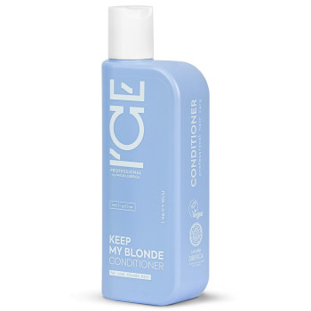 Ice By Natura Siberica Keep My Blonde Conditioner Anti-Yellow For Cool Blonde Hair, 250 Ml
