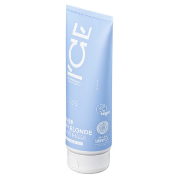 Ice By Natura Siberica Keep My Blonde Mask Anti-Yellow For Cool Blonde Hair, 200 Ml