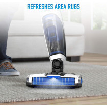 Hoover Onepwr Floormate Jet Cordless Hard Floor Vacuum Cleaner Machine, Up To 30 Min Runtime, 3 Stage Filtration 3 In 1 Multi Surface, Wash, Vac And Dry CLHF-GLME, White/Blue, 1 Year Warranty