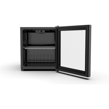 Hoover 65L Cosmetic Cooler, Adjustable Thermostat, Glass Door, LED Light, HBC-K65-B, 1 Year Warranty