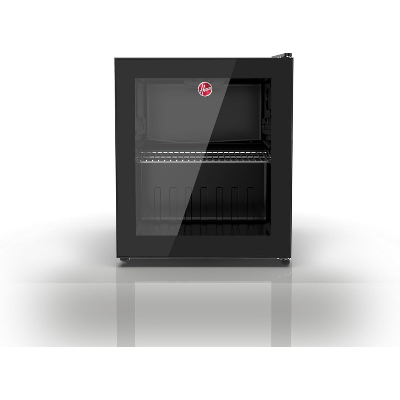 Hoover 65L Cosmetic Cooler, Adjustable Thermostat, Glass Door, LED Light, HBC-K65-B, 1 Year Warranty