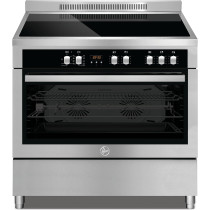 Hoover 90 x 60cm 5 Zone Ceramic Cooker Oven, 2 Convection Fan And 1 Cooling Fan And Self Cleaning, HVC-S95E-S, 1 Year Warranty