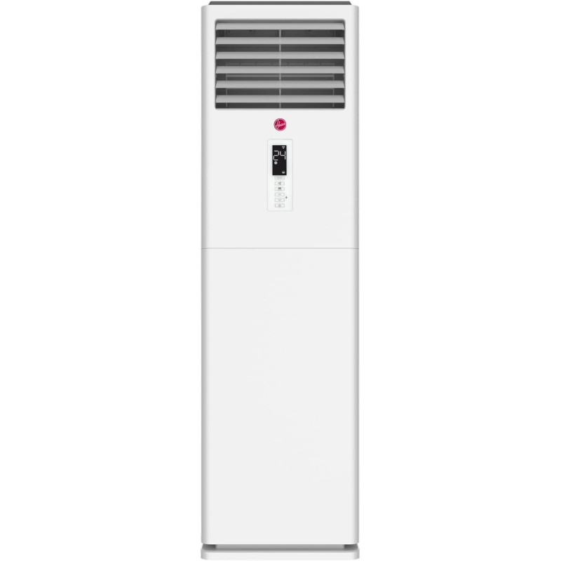 Hoover 4 Ton Floor Standing Air Conditioner, Double Fan With Auto Restart And 4 Way Air Flow, Remote Control With Large Display, High Performance Silent Compressor, HAF-SC48K, White, 1 Year Warranty