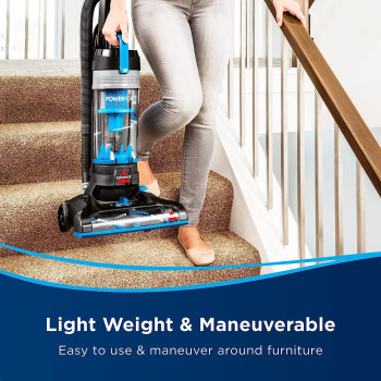 Bissell Powerforce Helix 2111E, Bagless Vacuum Cleaner, Powerful Suction, Large Capacity Vacuum Cleaner That Captures The Finest Dust, 1 Year Warranty