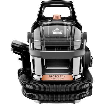 Bissell Spot Clean Hydrosteam Portable Deep Cleaner, 3700E, Black, 1 Year Warranty