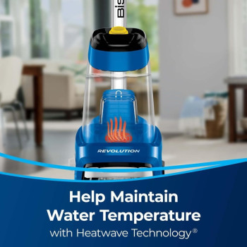 Bissell Proheat 2x Revolution Deep Cleaner, 1858E, 850 Watts, 3.7 Liters, Blue, With Heatwave Technology And TurboStrength Motor Technology, 1 Year Warranty