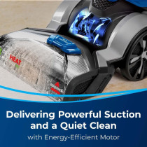 Bissell Proheat 2x Revolution Deep Cleaner, 1858E, 850 Watts, 3.7 Liters, Blue, With Heatwave Technology And TurboStrength Motor Technology, 1 Year Warranty