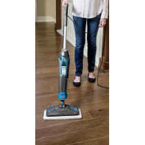 Bissell Vacuum Cleaner Powerfresh Deluxe Steam Cleaner, 1600 W, Blue/Titanium/Silver, 1 Year Warranty