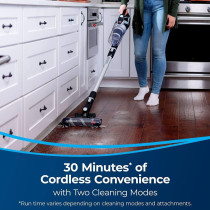 Bissell Stick Vacuum Poweredge Cordless 21V, 3111G, Black And Grey, 1 Year Warranty
