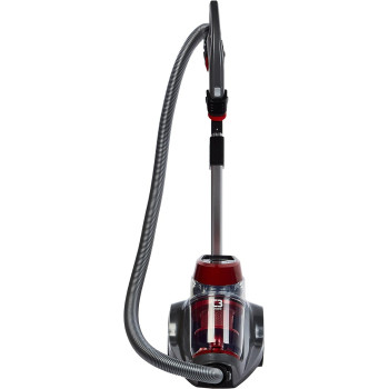 Bissell 1229K C3 Cyclonic Cylinder Vacuum Cleaner, 2.5 Liter Capacity, Red, 1 Year Warranty