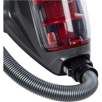 Bissell 1229K C3 Cyclonic Cylinder Vacuum Cleaner, 2.5 Liter Capacity, Red, 1 Year Warranty