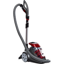 Bissell 1229K C3 Cyclonic Cylinder Vacuum Cleaner, 2.5 Liter Capacity, Red, 1 Year Warranty