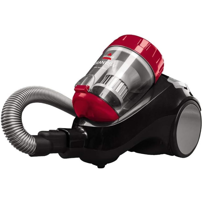 Bissell Cleanview Multicyclonic Canister Bagless, 1994K, Black And Red, 1 Year Warranty