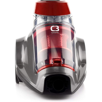 Bissell C3 Cyclonic Vacuum Cleaner, 300 Watts, Black And Red, 1 Year Warranty