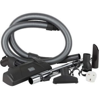 Black+Decker Corded Vacuum Cleaner 21 Kpa Suction Power Multi Cyclonic Bagless Vacuum, 6 Stage Filtration, 1800 W, 2.5 L, VM2080-B5, Blue, 1 Year Warranty