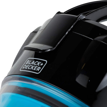 Black+Decker Corded Vacuum Cleaner 21 Kpa Suction Power Multi Cyclonic Bagless Vacuum, 6 Stage Filtration, 1800 W, 2.5 L, VM2080-B5, Blue, 1 Year Warranty