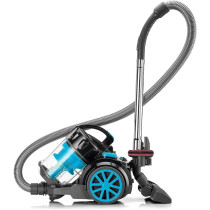 Black+Decker Corded Vacuum Cleaner 21 Kpa Suction Power Multi Cyclonic Bagless Vacuum, 6 Stage Filtration, 1800 W, 2.5 L, VM2080-B5, Blue, 1 Year Warranty