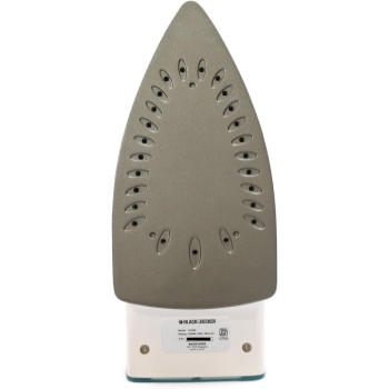 Black+Decker 1750W Steam Iron, Ceramic Coated Soleplate With Anti Calc Drip Self Clean And Auto Shutoff, Removes Stubborn Creases Quickly Easily, X1600-B5, 1 Year Warranty