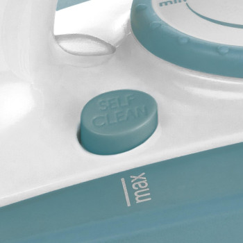 Black+Decker 1750W Steam Iron, Ceramic Coated Soleplate With Anti Calc Drip Self Clean And Auto Shutoff, Removes Stubborn Creases Quickly Easily, X1600-B5, 1 Year Warranty