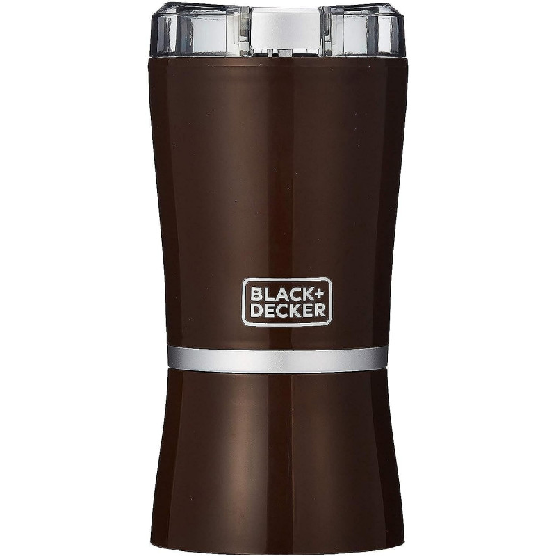 Black+Decker 150W, 60G, Coffee Grinder With SS Cup And Blade For Finer And Controlled Output, Makes Food Preparation Quick And Easy, CBM4-B5 2, 1 Year Warranty