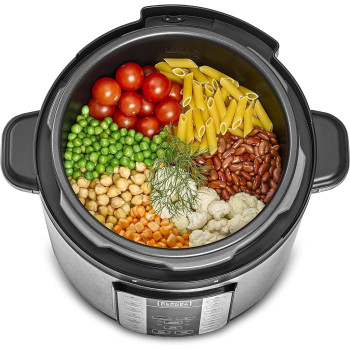 Black+Decker 1000W, 6L, Electric Pressure Cooker 7 In 1, With 12 Smart Programs 9 Safety Features Dishwasher Safe With Accessories, For Quick And Easy Meals, PCP1000-B5, 1 Year Warranty