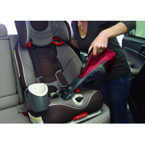 Black+Decker 10.8V, 1.5Ah Li-Ion 500Ml Cordless Dust Buster Handheld Vacuum With Integrated Brush Tool And Jack Plug Charger For Home And Car, Red/Grey, Dva315J-B5, 1 Year Warranty