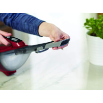 Black+Decker 10.8V, 1.5Ah Li-Ion 500Ml Cordless Dust Buster Handheld Vacuum With Integrated Brush Tool And Jack Plug Charger For Home And Car, Red/Grey, Dva315J-B5, 1 Year Warranty