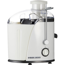 Black+Decker 400W, 65mm, Juice Extractor Xl Feeding Chute 1.3L Large Pulp Container, 350ml Collector, Stainless Steel Filter, For Juicing Fruits And Vegetables Easily, je400-b5, 1 Year Warranty