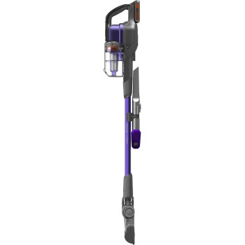 Black+Decker 4 In 1 Cordless Powerseries Extreme Pet Stick Vacuum Cleaner, 18V, 1.5 Ah, Purple/Grey, BDPSE1815P-QW, 1 Year Warranty