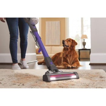 Black+Decker 4 In 1 Cordless Powerseries Extreme Pet Stick Vacuum Cleaner, 18V, 1.5 Ah, Purple/Grey, BDPSE1815P-QW, 1 Year Warranty