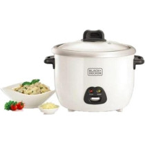 Black+Decker Rice Cooker, 1.8 Litre, RC1850-B5-SP, White Colour, 1 Year Warranty