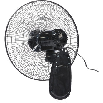 Black+Decker 55 W, 16 Inch, 3 Speed Wall Fan, Black, Fw1620-B5, 1 Year Warranty