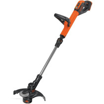 Black+Decker Cordless Power String Trimmer, Powerconnect Series, 18V, 28cm Cuts, 7400 RPM, Lightweight, Orange/Black, STC1820PCB-XJ, 1 Year Warranty